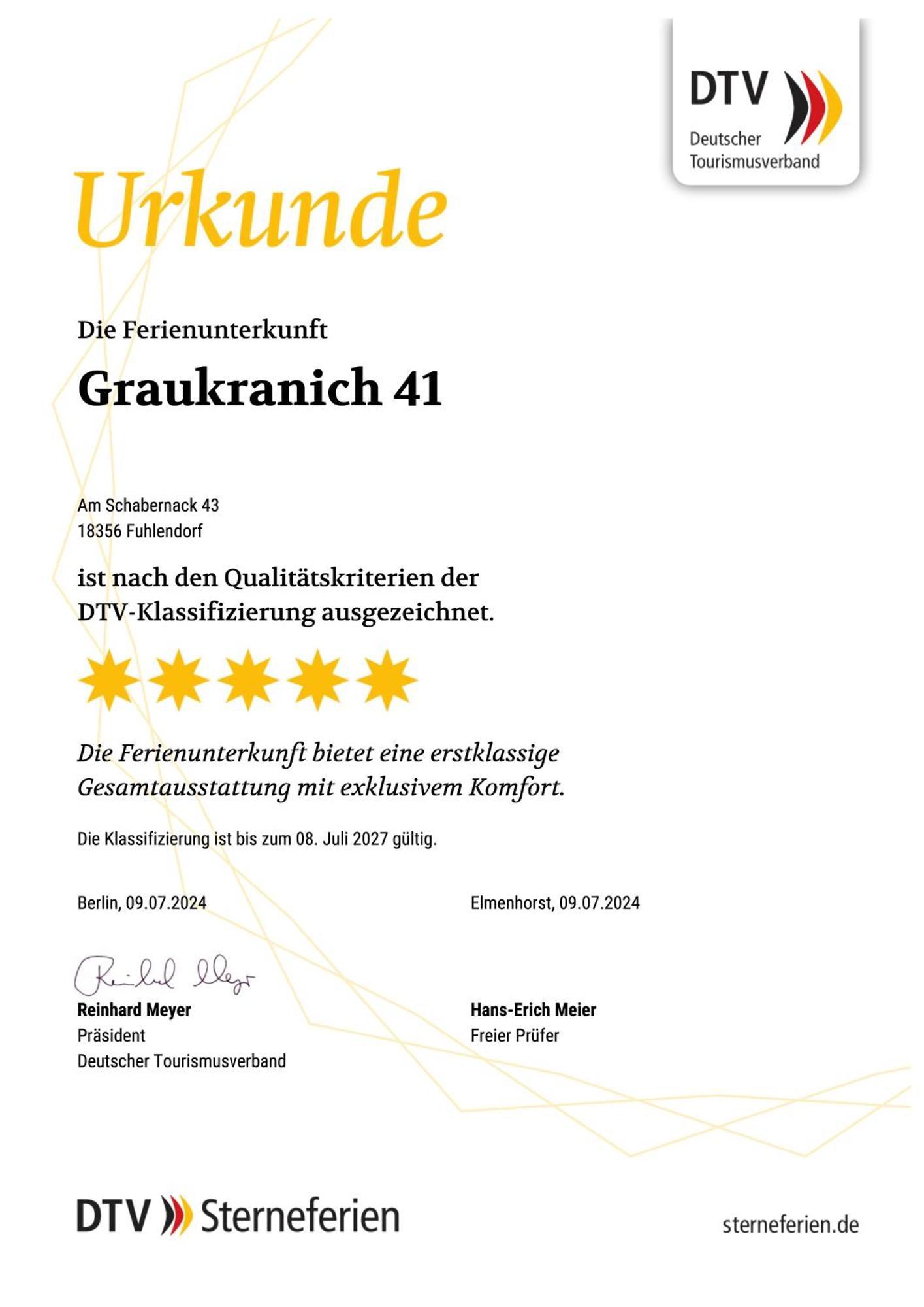 Ferienhaus Graukranich 41 Fuhlendorf  ภายนอก รูปภาพ